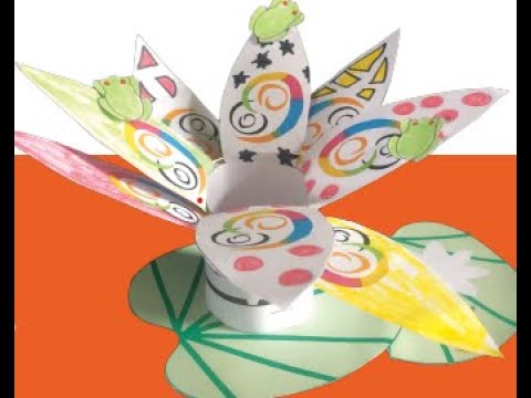 QCPW Lotus Flower Art Project